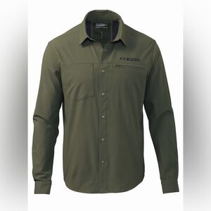 KUIU Mesa Vented LS Snap Shirt Olive